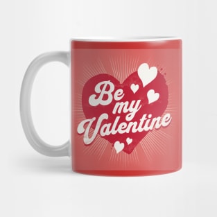 Be My Valentine - Love Heart Mug